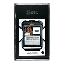 Victor Wembanyama SGC 9.5 2023-24 Panini Prizm Draft Picks Red Ice Prizm Card #2