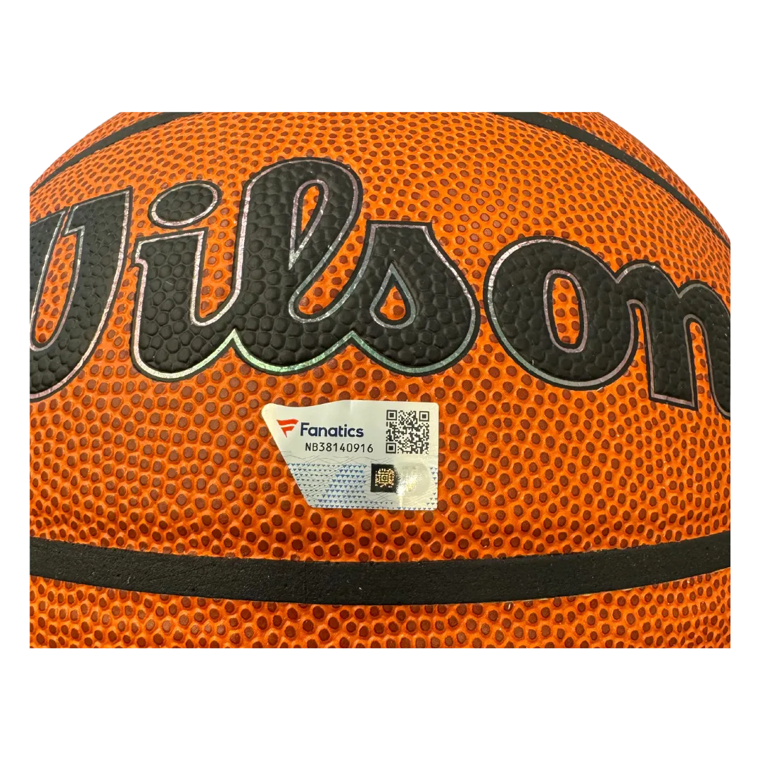 Victor Wembanyama San Antonio Spurs Autographed Official Wilson Basketball - Fanatics COA