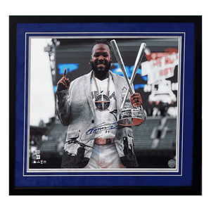 Vladimir Guerrero Jr Toronto Blue Jays Autographed Framed 16x20 Photo - Beckett COA
