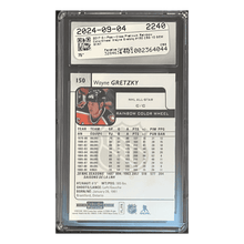 Wayne Gretzky CSG 10 2017-18 O-Pee-Chee Platinum Rainbow Color Wheel Card #150