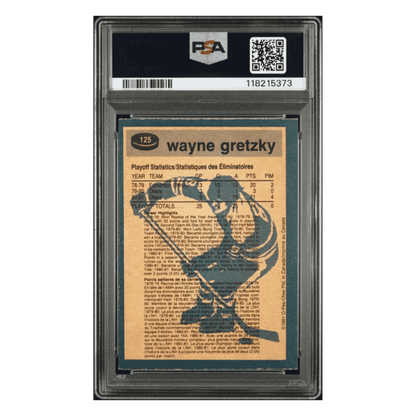 Wayne Gretzky PSA 6 1981 O Pee Chee Card #125
