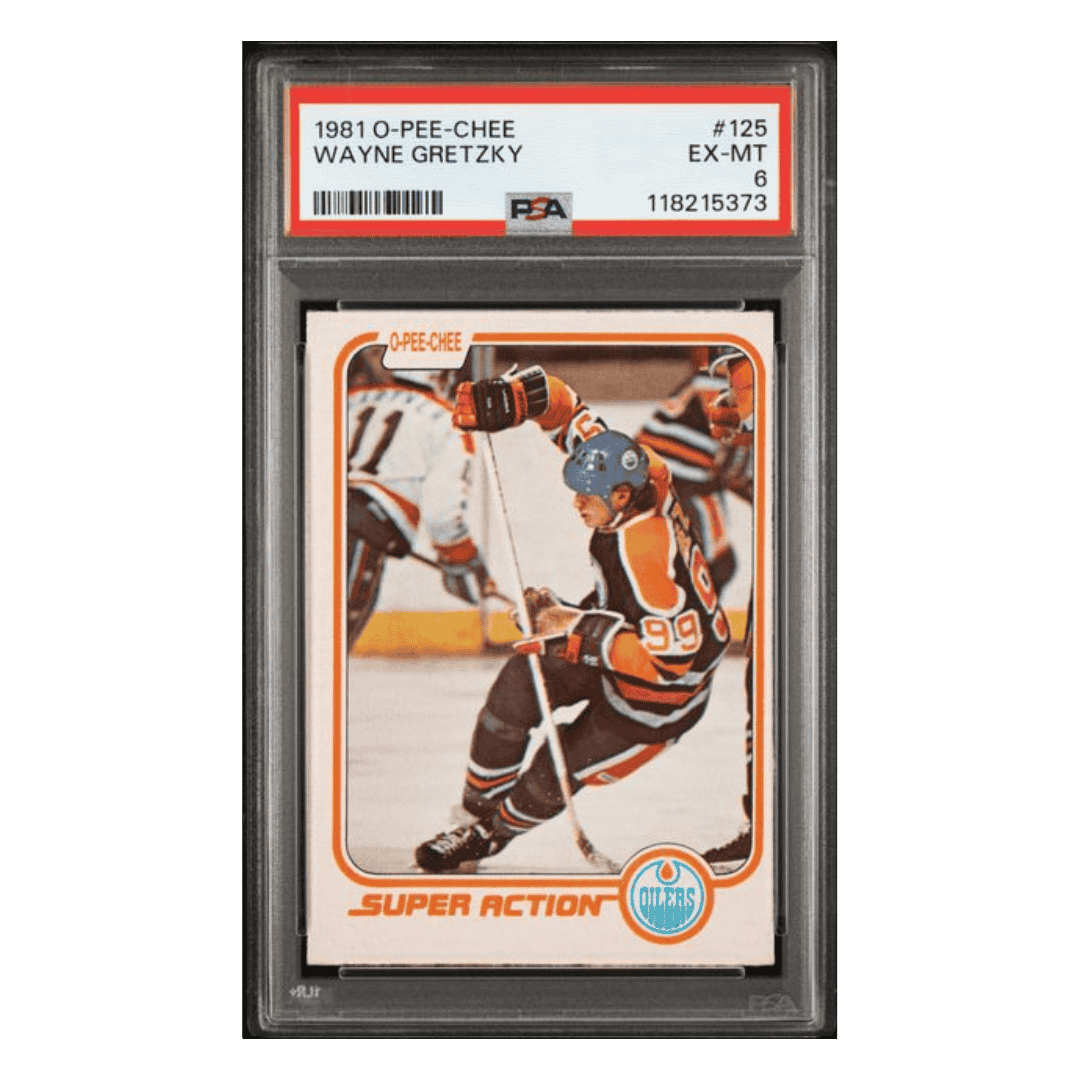 Wayne Gretzky PSA 6 1981 O Pee Chee Card #125