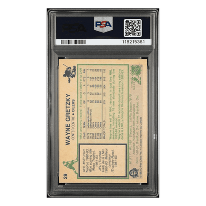 Wayne Gretzky PSA 7 1983 O Pee Chee Card #29