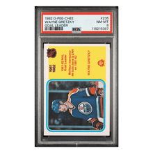 Wayne Gretzky PSA 8 1982 O Pee Chee Goal Leader Card #235