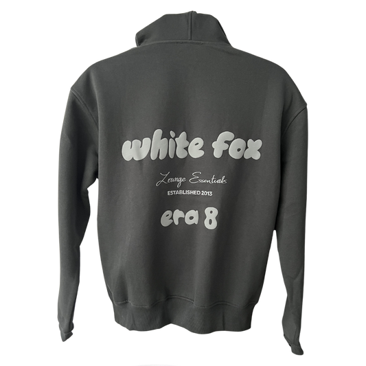 White Fox Era 8 Oversized Hoodie - Fossil