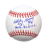 
Whitey Herzog St Louis Cardinals Autographed Baseball w/ "MGR 82 W.S.C." Inscription - JSA COA — Front