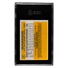 Willie McGee SGC 8 1983 Donruss Card #190