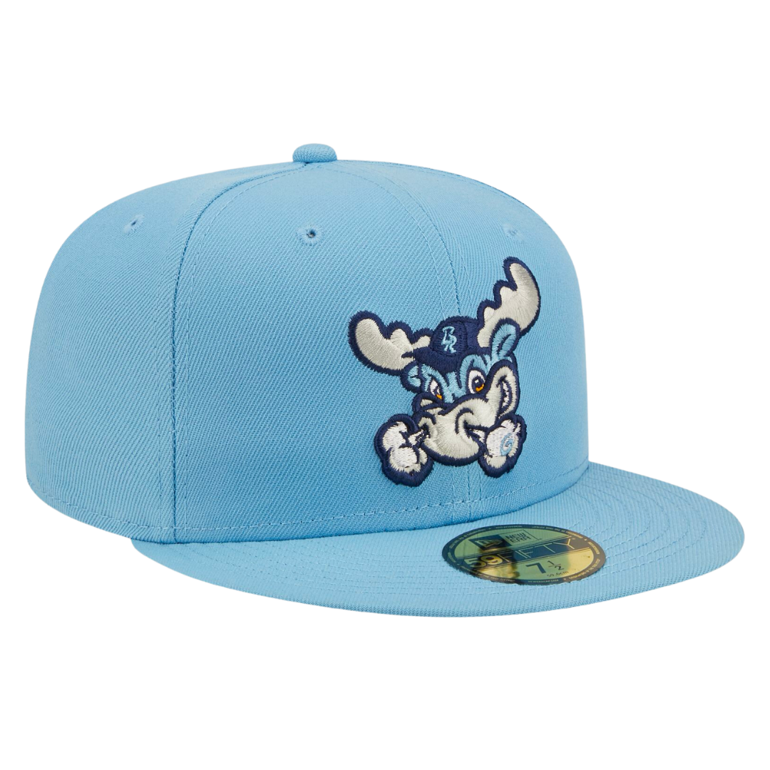 Wilmington Blue Rocks On Field 59FIFTY Fitted Hat