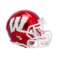 Wisconsin Badgers Flash Speed Riddell Mini Football Helmet