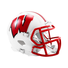 Wisconsin Badgers Speed Riddell Mini Football Helmet