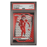 Xavier Worthy PSA 10 2024 Panini Prizm Red Wave Rookie RC #d/149 Card #399