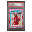 Xavier Worthy PSA 9 2024 Panini Donruss Optic Preview Pink Rated Rookie Card #398