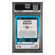 Xavier Worthy PSA 9 2024 Panini Donruss Optic Preview Pink Rated Rookie Card #398