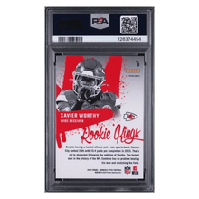 Xavier Worthy PSA 9 2024 Panini Donruss Optic Rookie Kings Card #8
