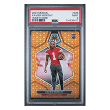 Xavier Worthy PSA 9 2024 Panini Mosaic Honeycomb Rookie RC Card #328