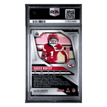 Xavier Worthy PSA 9 2024 Panini Prizm No Huddle Rookie RC Card #399