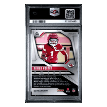 Xavier Worthy PSA 9 2024 Panini Prizm No Huddle Rookie RC Card #399