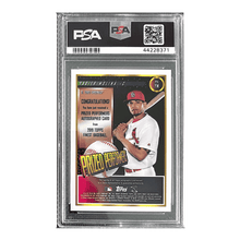 Yadier Molina PSA 10 2019 Topps Finest Prized Performers Autograph #d/50 Card #YM