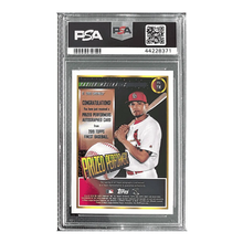 Yadier Molina PSA 10 2019 Topps Finest Prized Performers Autograph #d/50 Card #YM