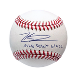 Zack Thompson St Louis Cardinals Autographed Baseball w/ "MLB Debut" Inscription - JSA COA