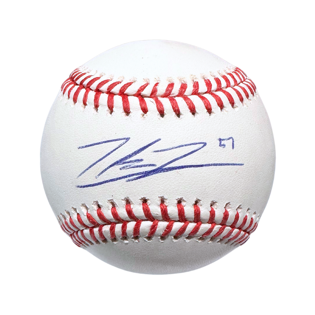 Zack Thompson St Louis Cardinals Autographed Baseball w/ #57 - JSA COA
