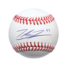 Zack Thompson St Louis Cardinals Autographed Baseball w/ #57 - JSA COA