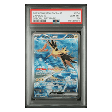 Zapdos ex PSA 10 2023 Pokemon Japanese SV2a Pokemon 151 Special Art Rare Card #204