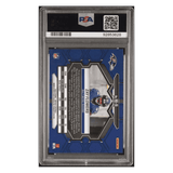 Zay Flowers PSA 10 2023 Panini Mosaic NFL Debut Reactive Blue Rookie RC Card #ND18