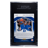 Zion Williamson SGC 9 2019-20 Panini Prizm Draft Picks All American Pink Pulsar Card #100