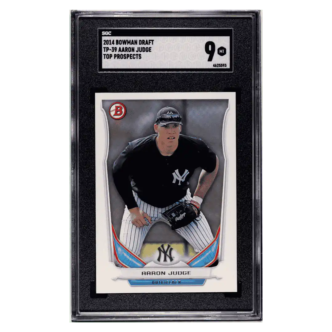 Aaron Judge SGC 9 2014 Bowman Draft Top Prospects Card #TP-39 - Front
