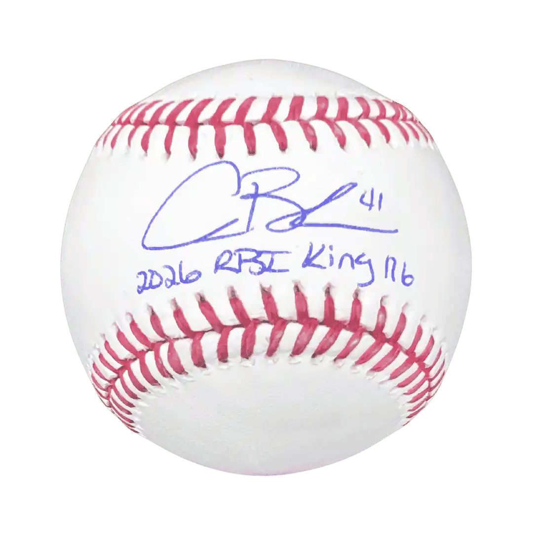 Alec Burleson St Louis Cardinals Autographed Official Major League Baseball w/Inscription - JSA COA