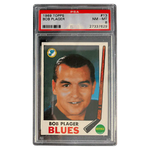 
Bob Plager PSA 8 1969 Topps Card