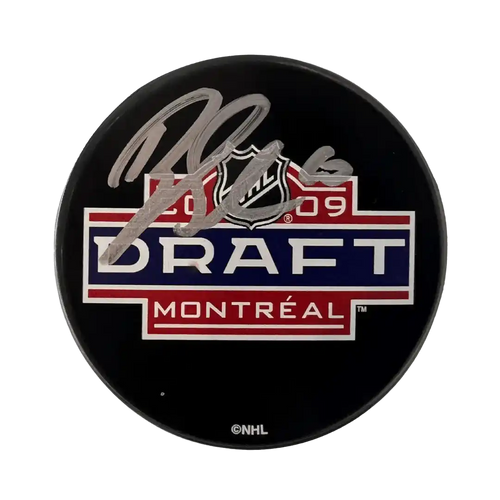 Brayden Schenn St. Louis Blues Autographed 2009 NHL Draft Puck, JSA COA