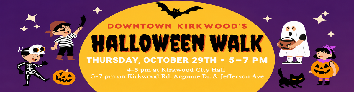 Downtown Kirkwood's Halloween Walk — Thursday, October 29th, 5–7 PM