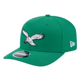 Philadelphia Eagles New Era 9SEVENTY Green Stretch-Snap Hat