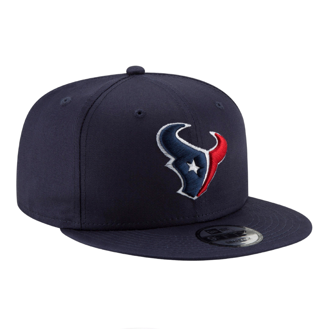 Houston Texans Basic OTC New Era Navy 9FIFTY Adjustable Snapback Hat