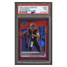 Joe Burrow PSA 9 2020 Panini Donruss Optic Preview Rated Rookie - Red #d/ 99 Card #P301 - Front
