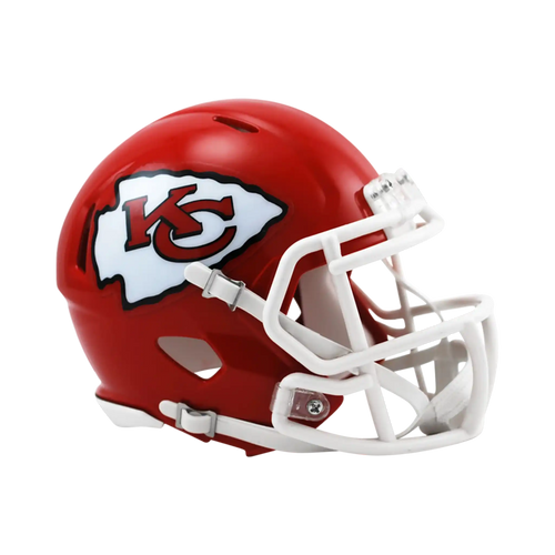 Kansas City Chiefs Speed Riddell Mini Football Helmet