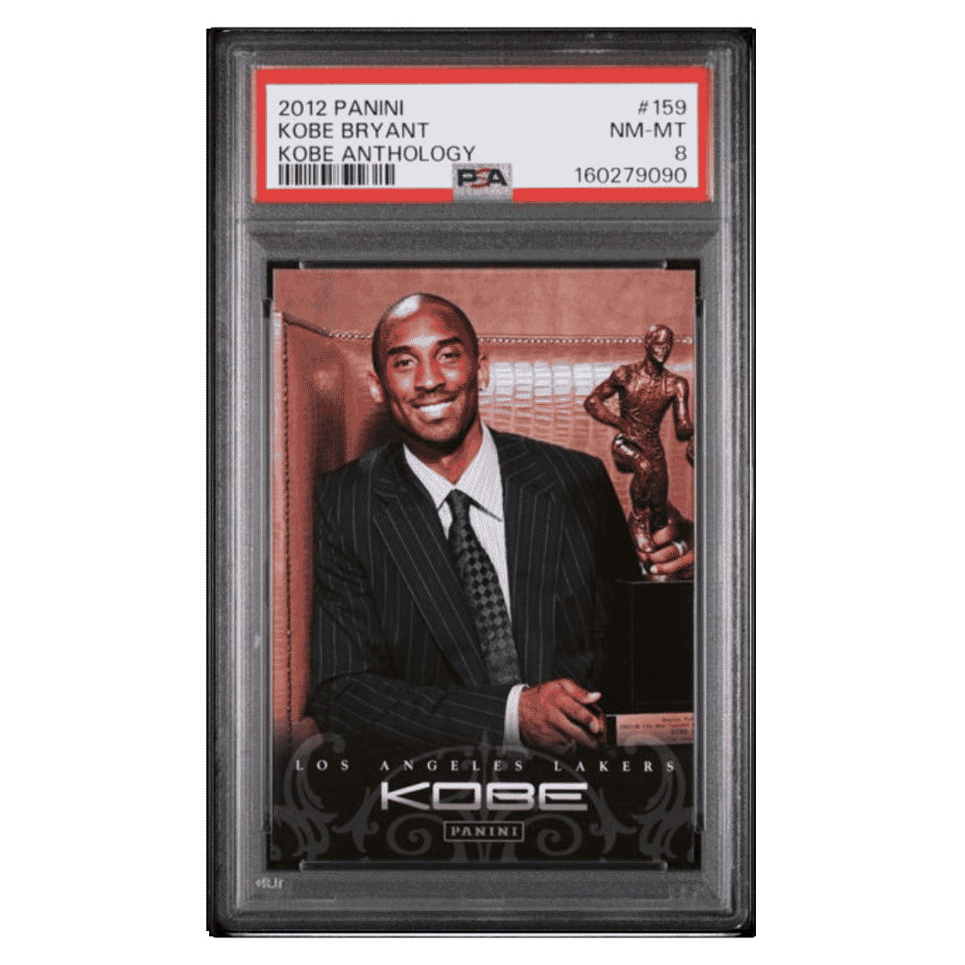 Kobe Bryant PSA 8 2012 Panini Kobe Anthology Card #159 - Front