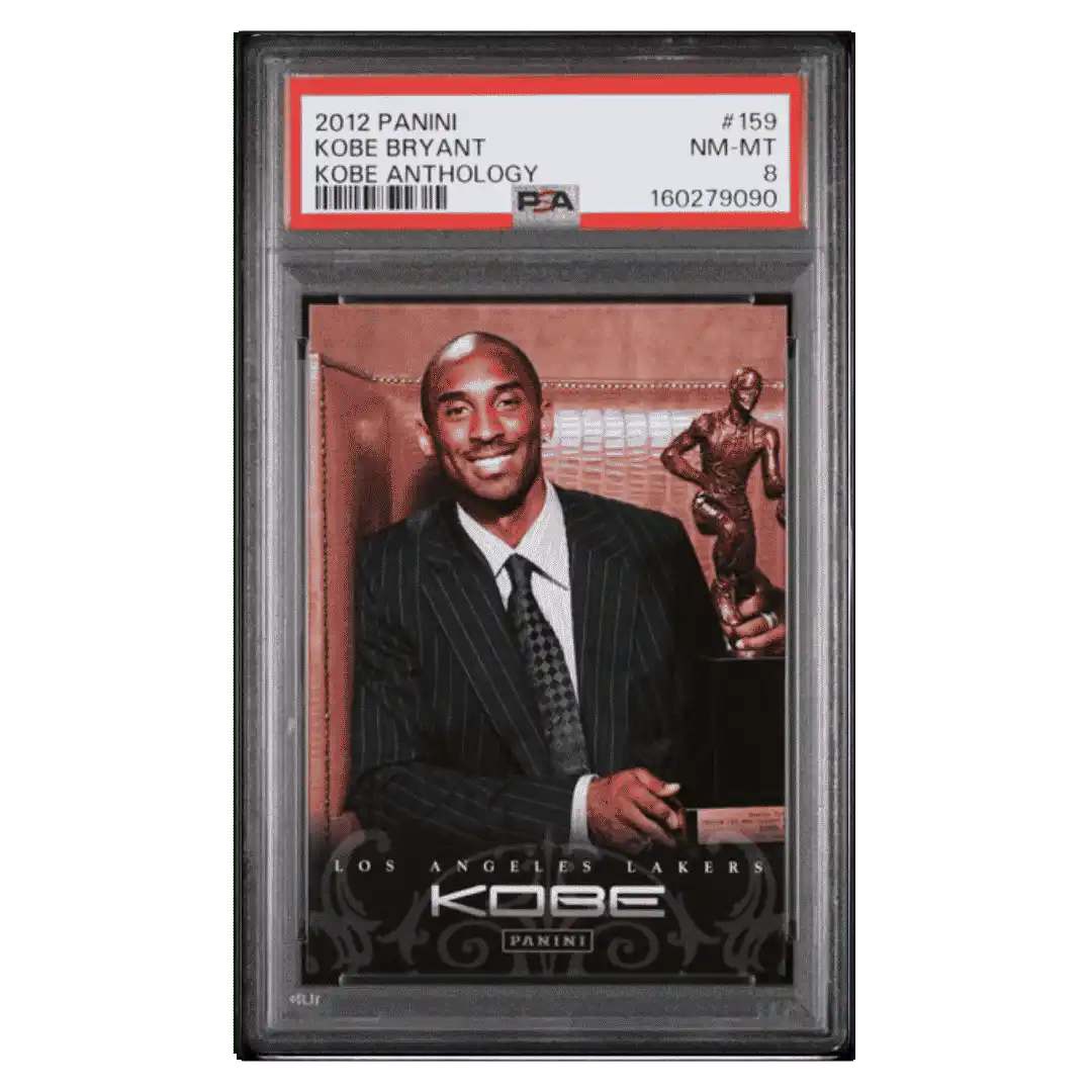 Kobe Bryant PSA 8 2012 Panini Kobe Anthology Card #159 - Front