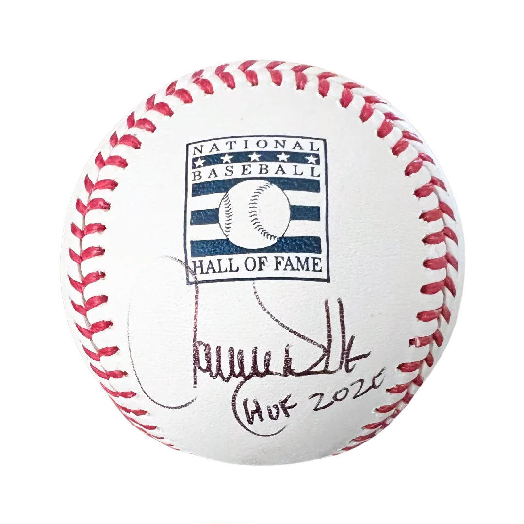 Larry Walker St Louis Cardinals Autographed Hall of Fame Baseball with Inscription- MLB COA