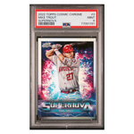 
Mike Trout PSA 9 2022 Topps Cosmic Chrome Supernova Card