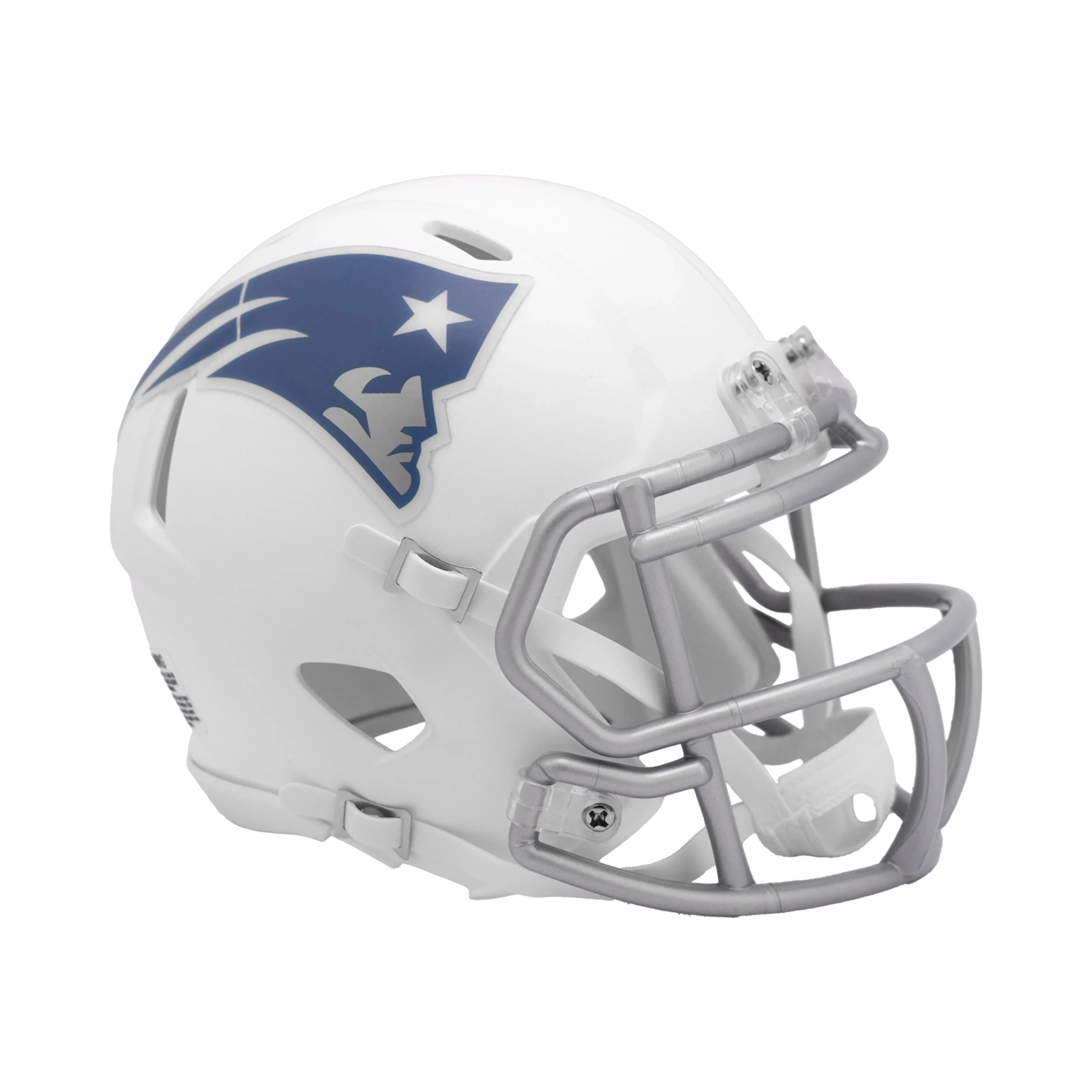 New England Patriots 2025 Rivalries Collection Alternate Speed Riddell Mini Helmet