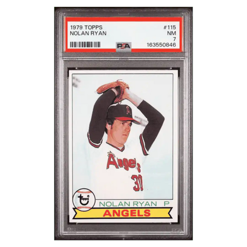 Nolan Ryan PSA 7 1979 Topps Card #115 - Front