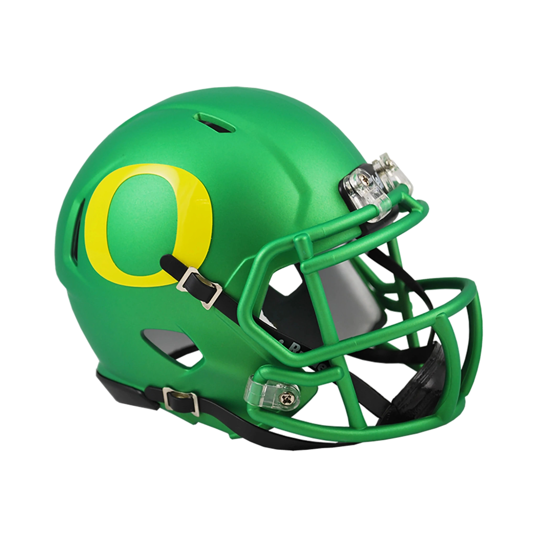 Oregon Ducks Apple Green Speed Riddell Mini Football Helmet