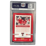 
Patrick Mahomes PSA 9 2017 Panini Contenders Draft Picks School Colors Card