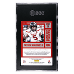 
Patrick Mahomes SGC 9 2017 Panini Contenders Draft Picks Game Day Tickets Card