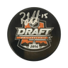 Robby Fabbri St. Louis Blues Autographed 2014 NHL Draft Puck, JSA COA
