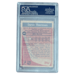 
Steve Yzerman PSA 9 1984 Topps Card
