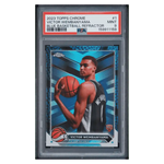 
Victor Wembanyama PSA 9 2023 Topps Chrome Blue Basketball Refractor Rookie RC Card